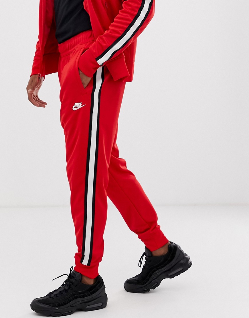 Nike Tribute Track Joggers Red