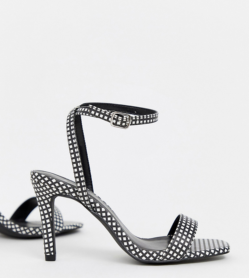 New Look Wide Fit stiletto heel in black