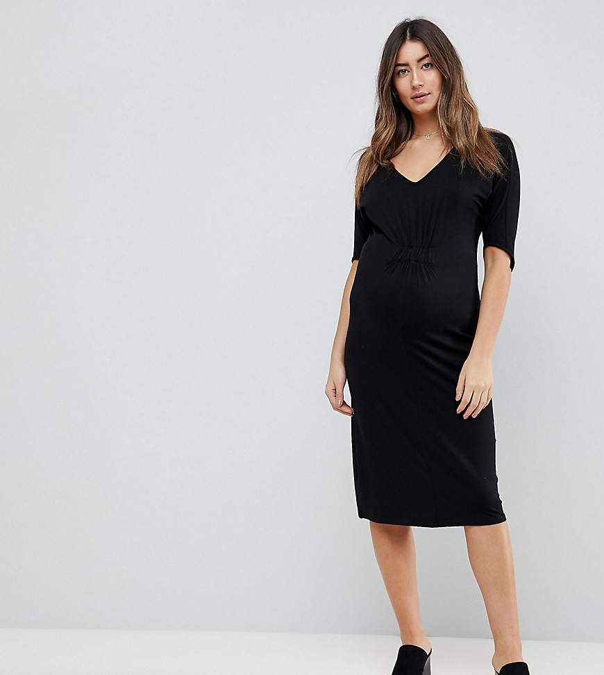 Свободное трикотажное платье Noppies Maternity - Черный 