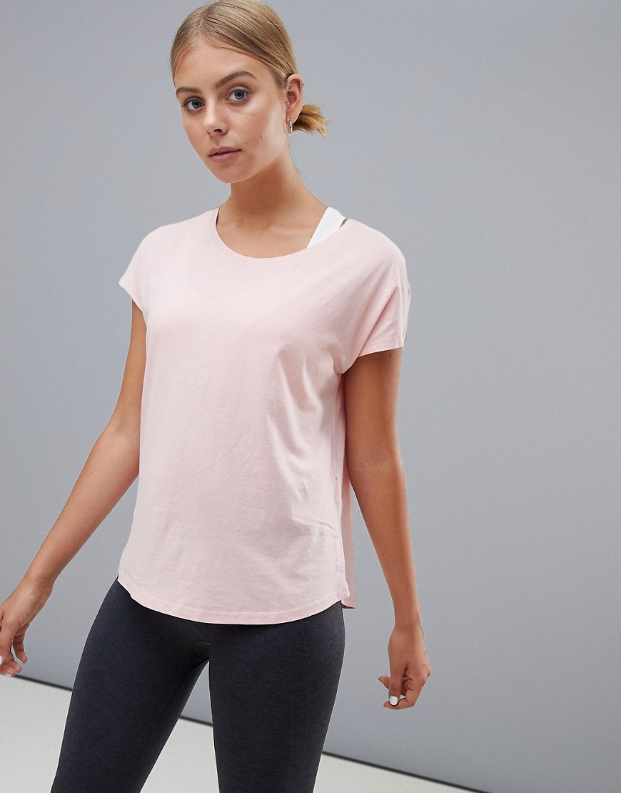 Only Play Loose Short Sleeve Tee - Silver/pink