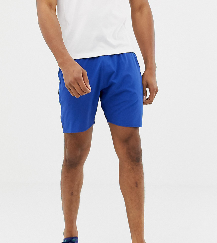 Skins 7 inch training shorts in blue