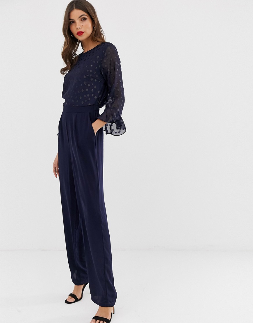 Y.A.S flute sleeve jumpsuit
