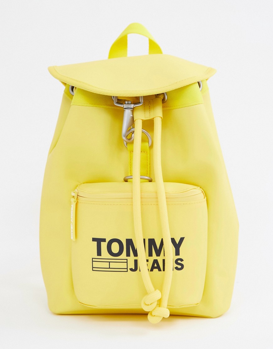 Tommy Jeans mini backpack with logo tape straps