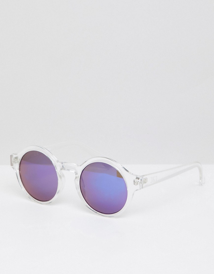 Круглые солнцезащитные очки Jack & Jones - Белый 