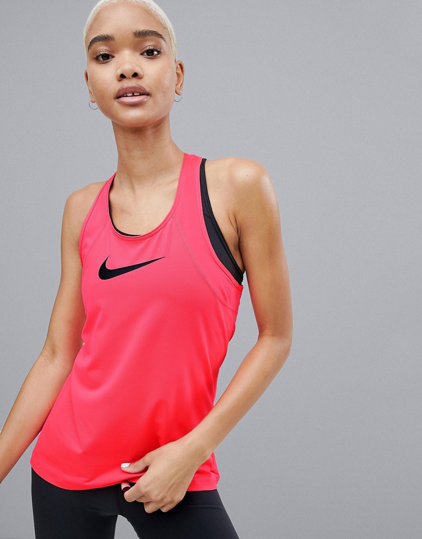 Розовая майка Nike Pro Training - Розовый Nike Training 