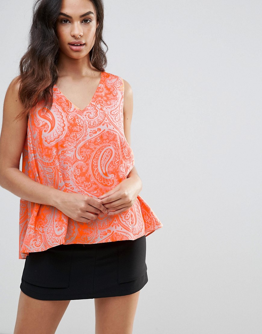 FRNCH Paisley Top