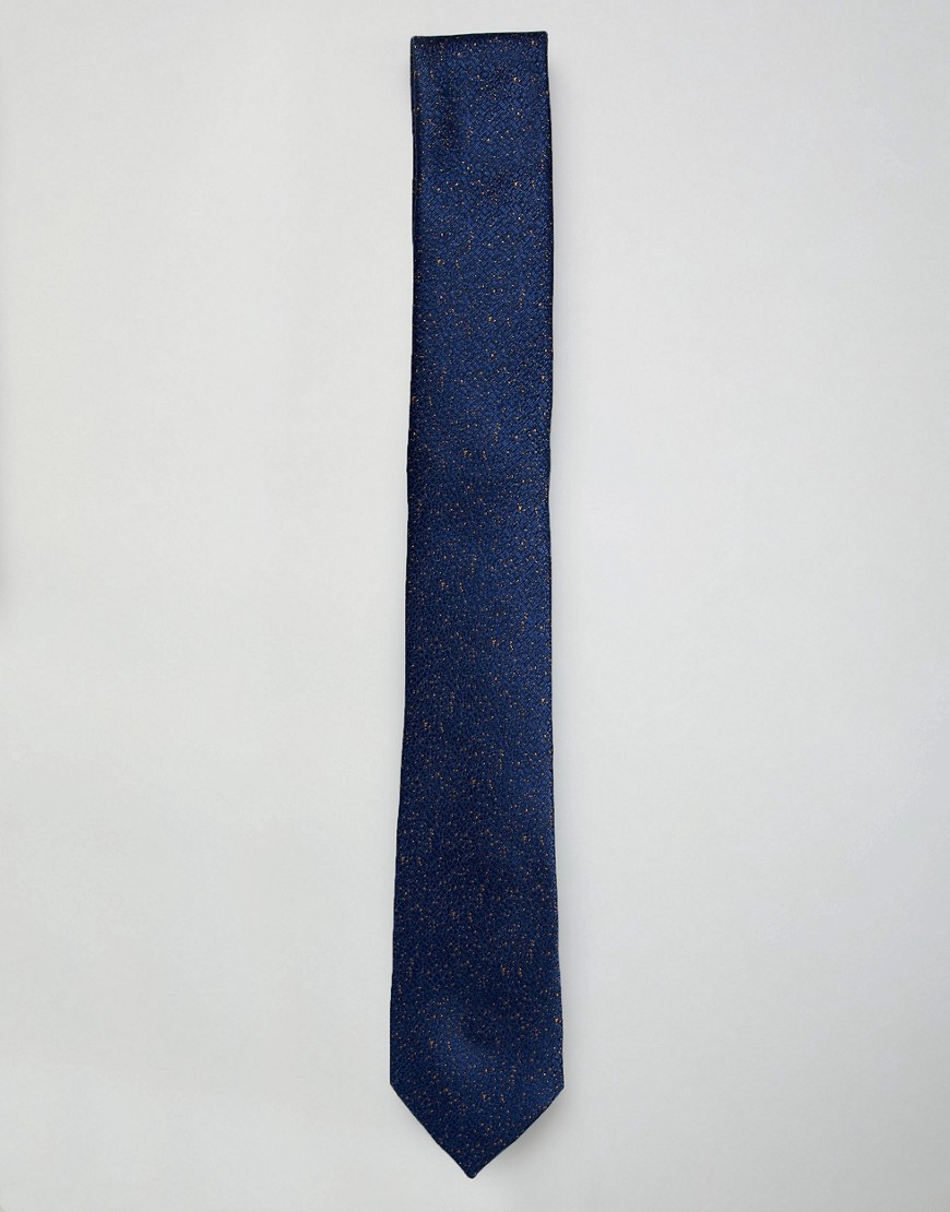 Harry Brown orange fleck tie