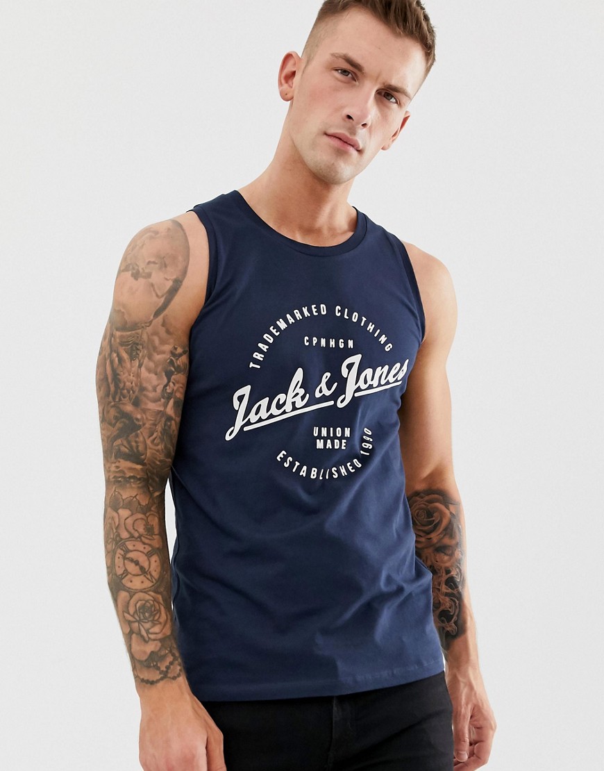 Jack & Jones Originals big logo vests