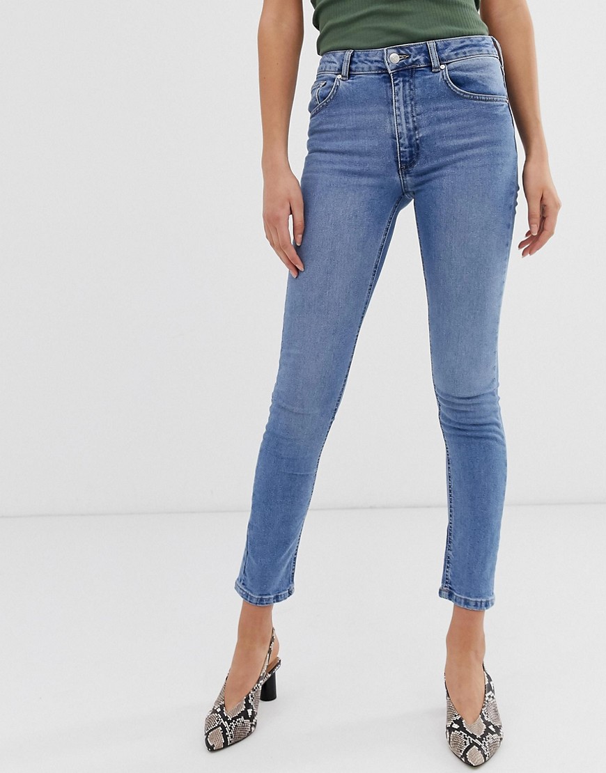 Warehouse sculpt high rise skinny jeans