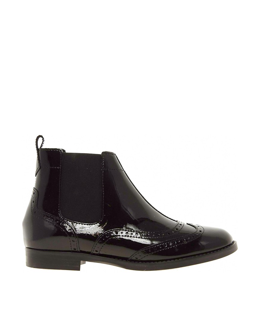 ASOS | ASOS ANATOMY Leather Chelsea Ankle Boots at ASOS