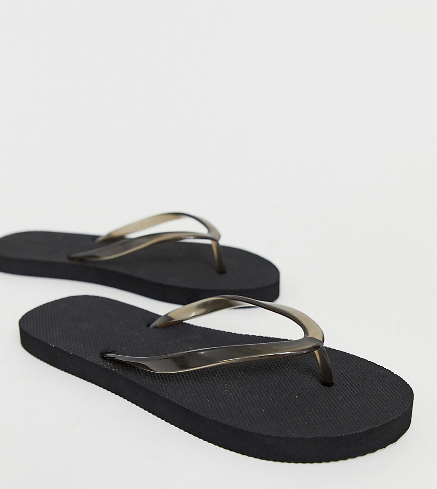 Truffle Collection Wide Fit Flip Flops