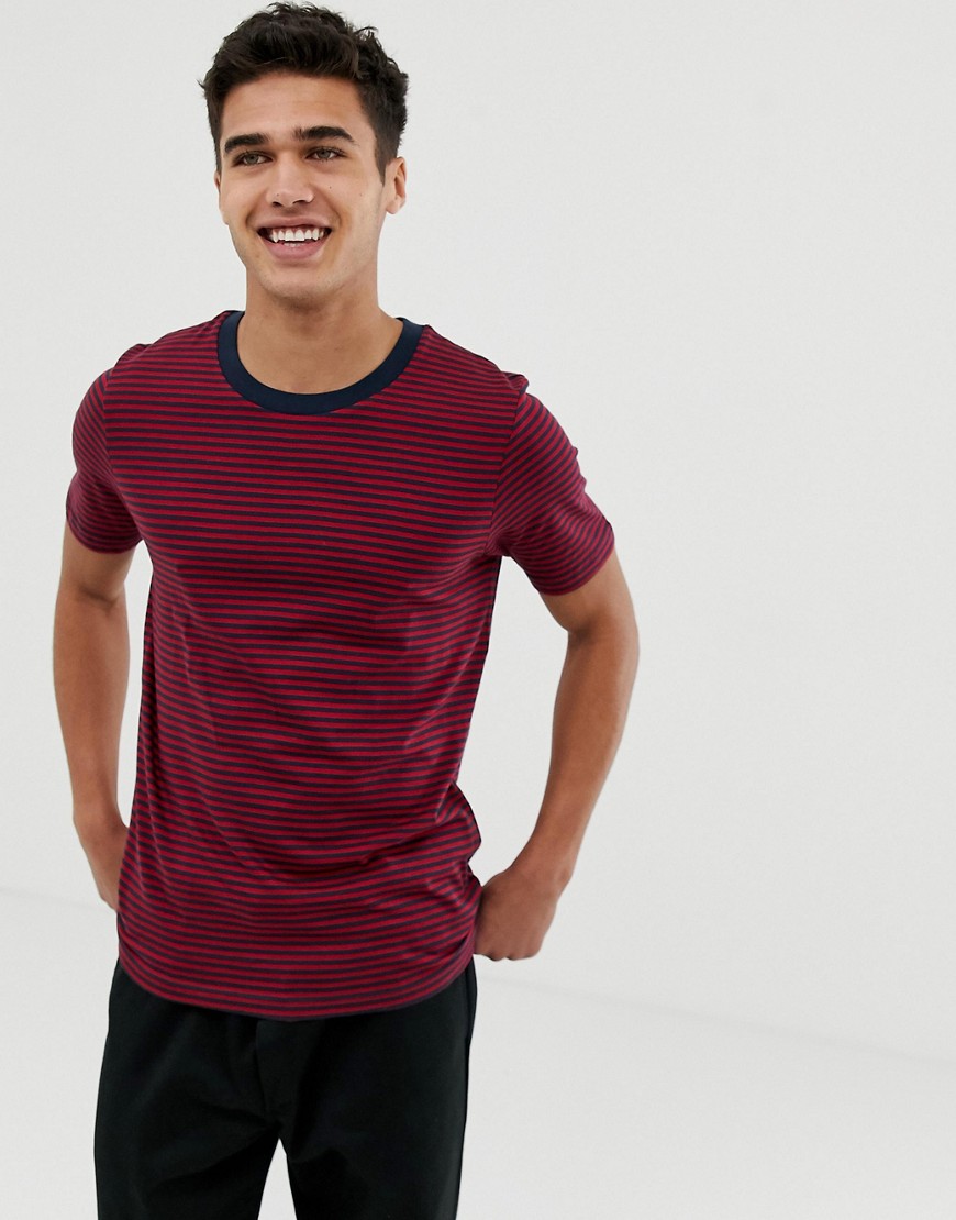 Selected Homme t-shirt with stripe