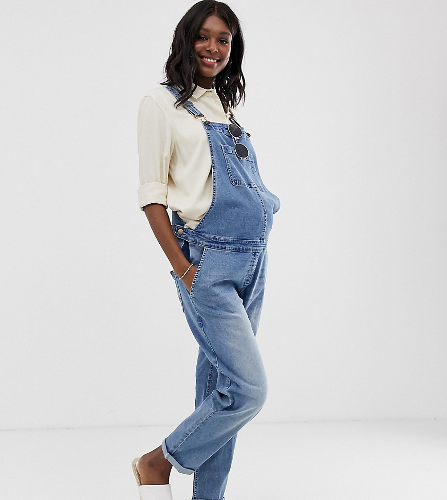 Bandia Maternity relaxed fit dungarees