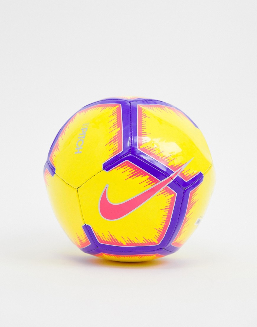 Nike Football Strike Ball Size 5 In Yellow SC3316-710