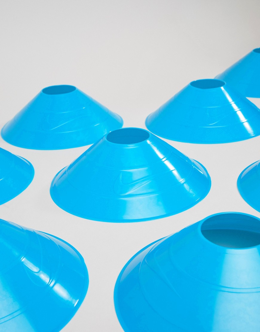 Nike Football 10 Pack Training Cones In blue - Blue