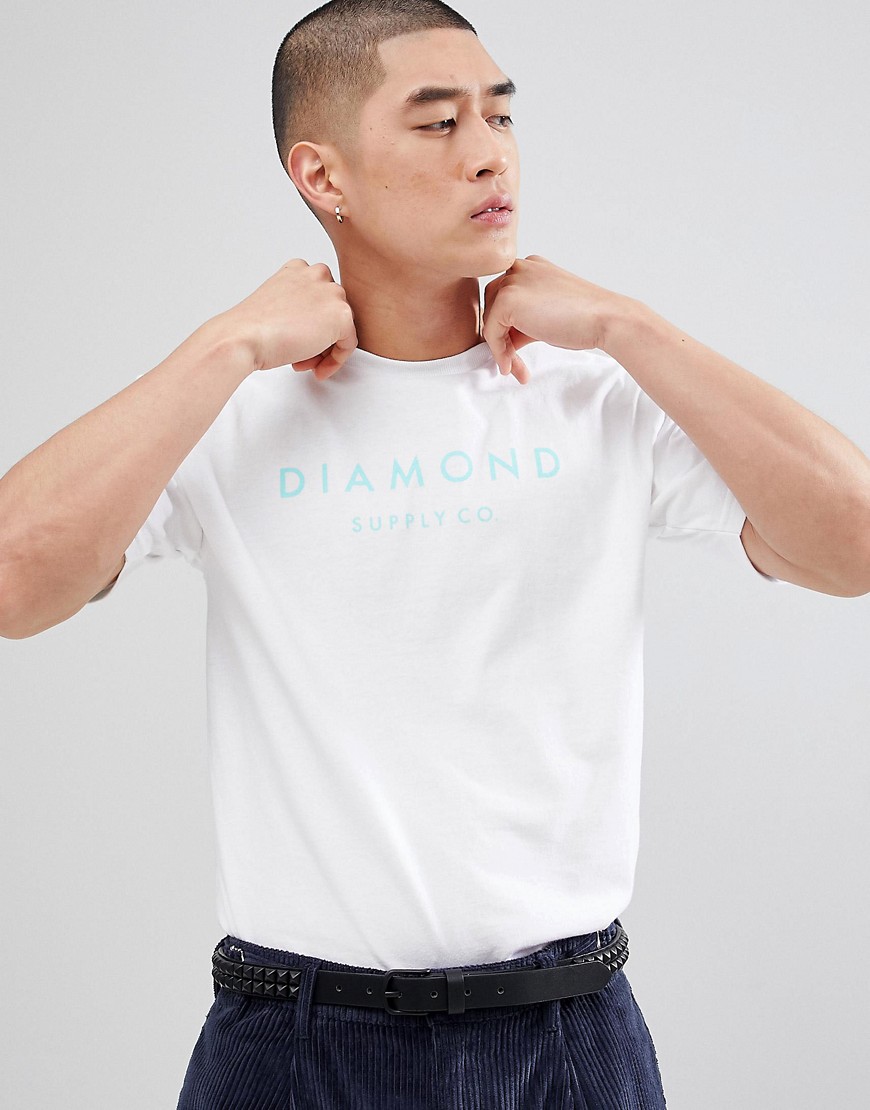 Diamond Supply Stone Cut t-shirt in white