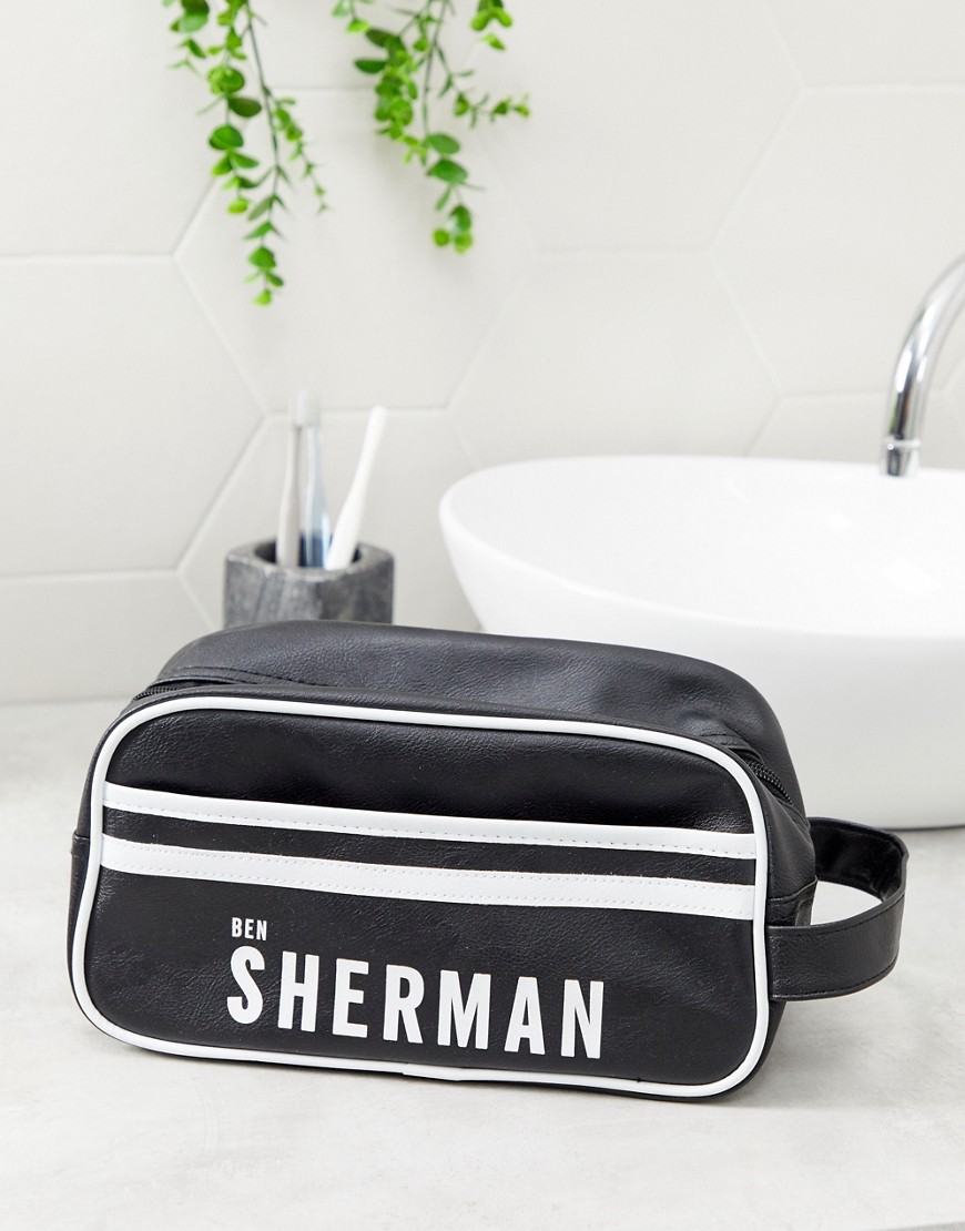 Ben Sherman logo washbag