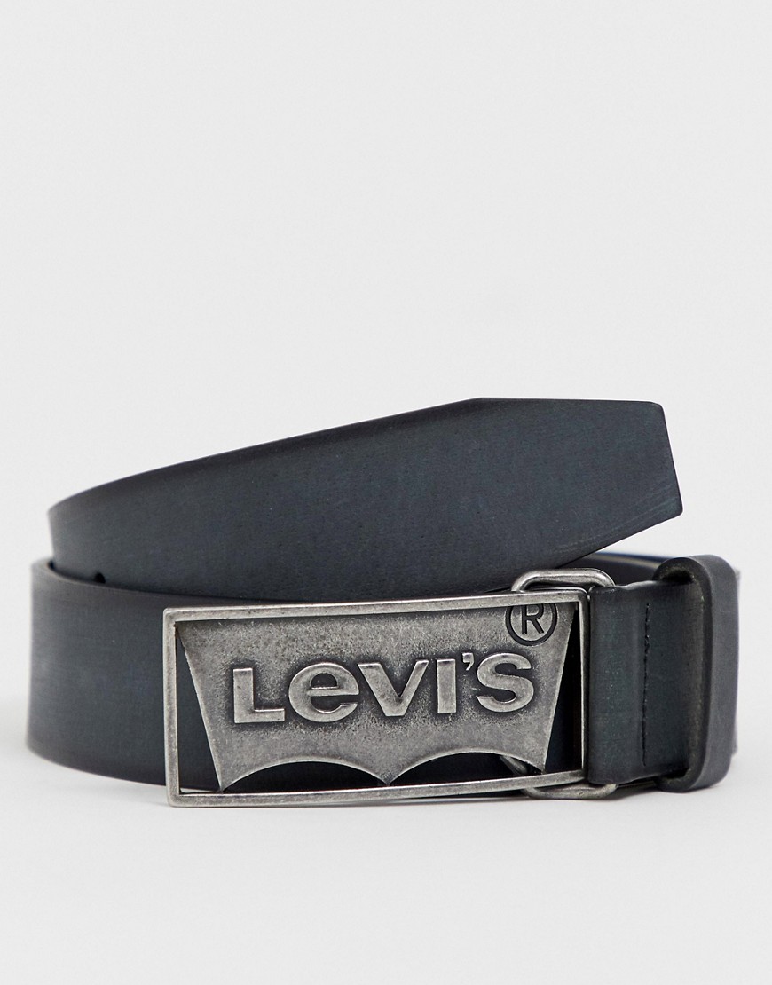 Levi's Batwing plaque belt black