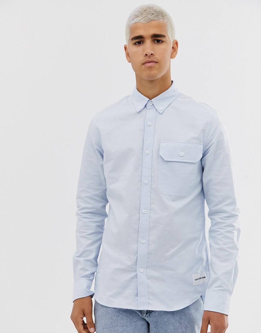 Calvin Klein Jeans slim oxford shirt