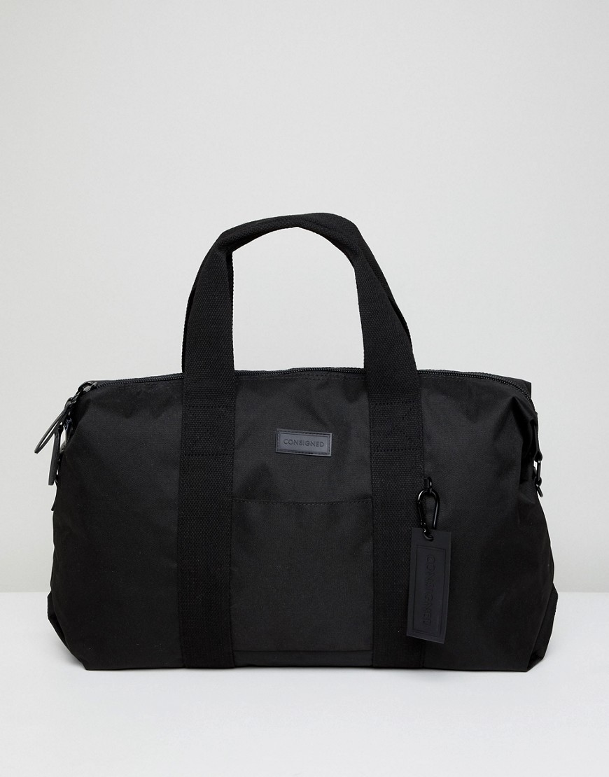 Consigned Holdall In Black