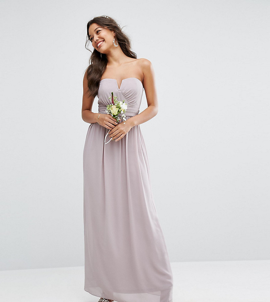 TFNC Bandeau Maxi Bridesmaid Dress