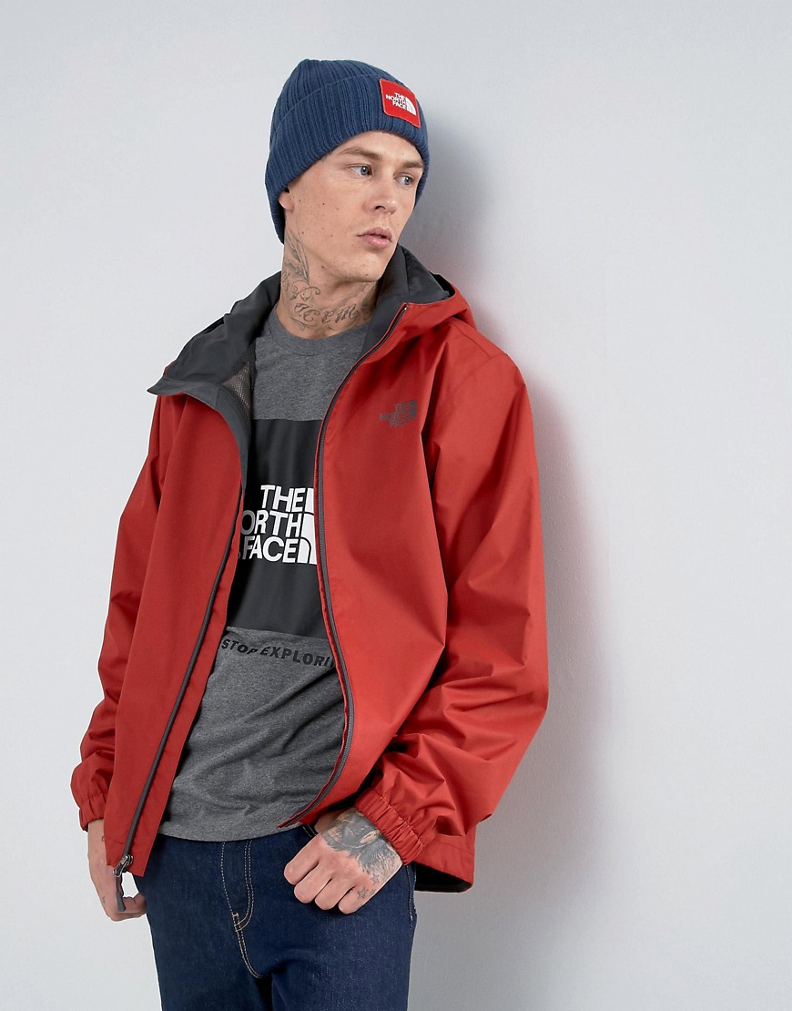 The North Face Quest Lightweight Waterproof Jacket in Red - Tnf cardinal red