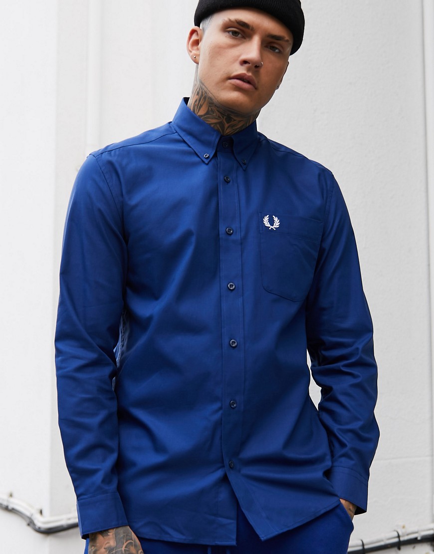 Fred Perry oxford shirt in navy