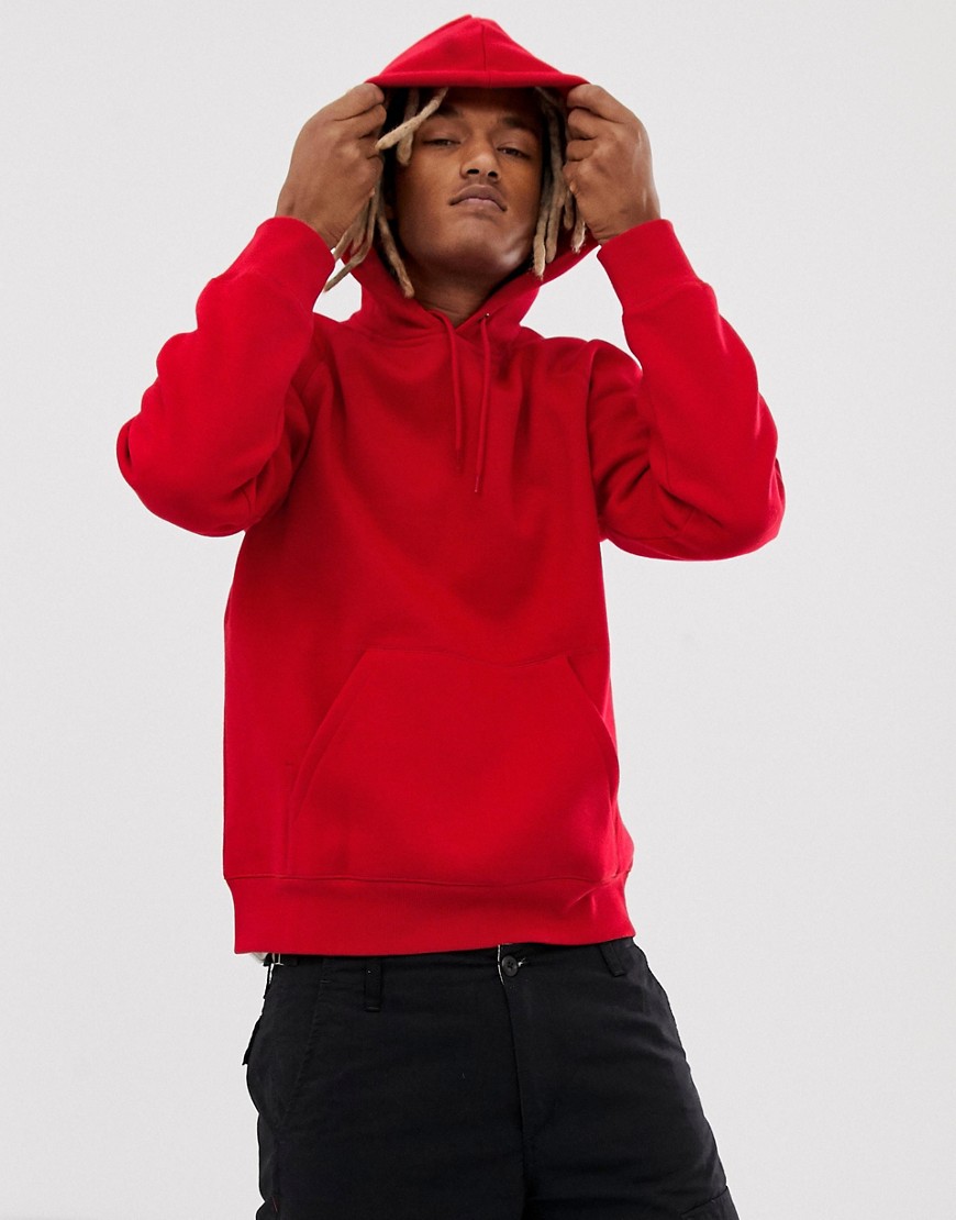 Carhartt WIP Chase hoodie in red