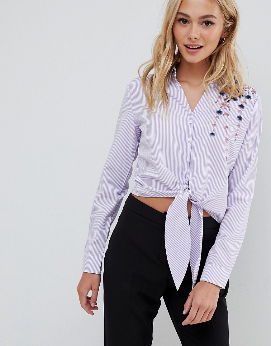 Urban Bliss embroidered shirt