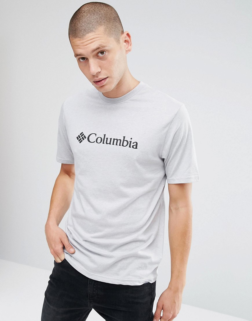 Columbia CSC Basic Logo T-Shirt in Grey Marl
