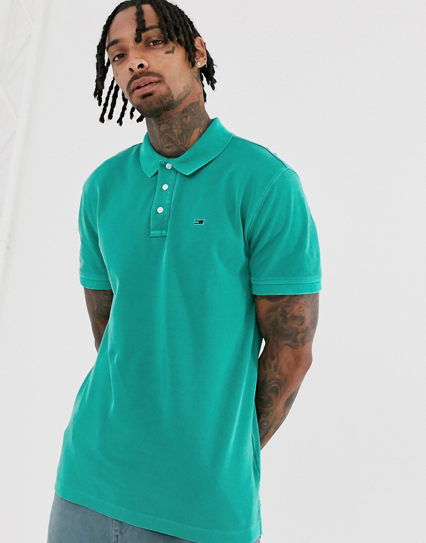 Tommy Jeans dyed polo shirt