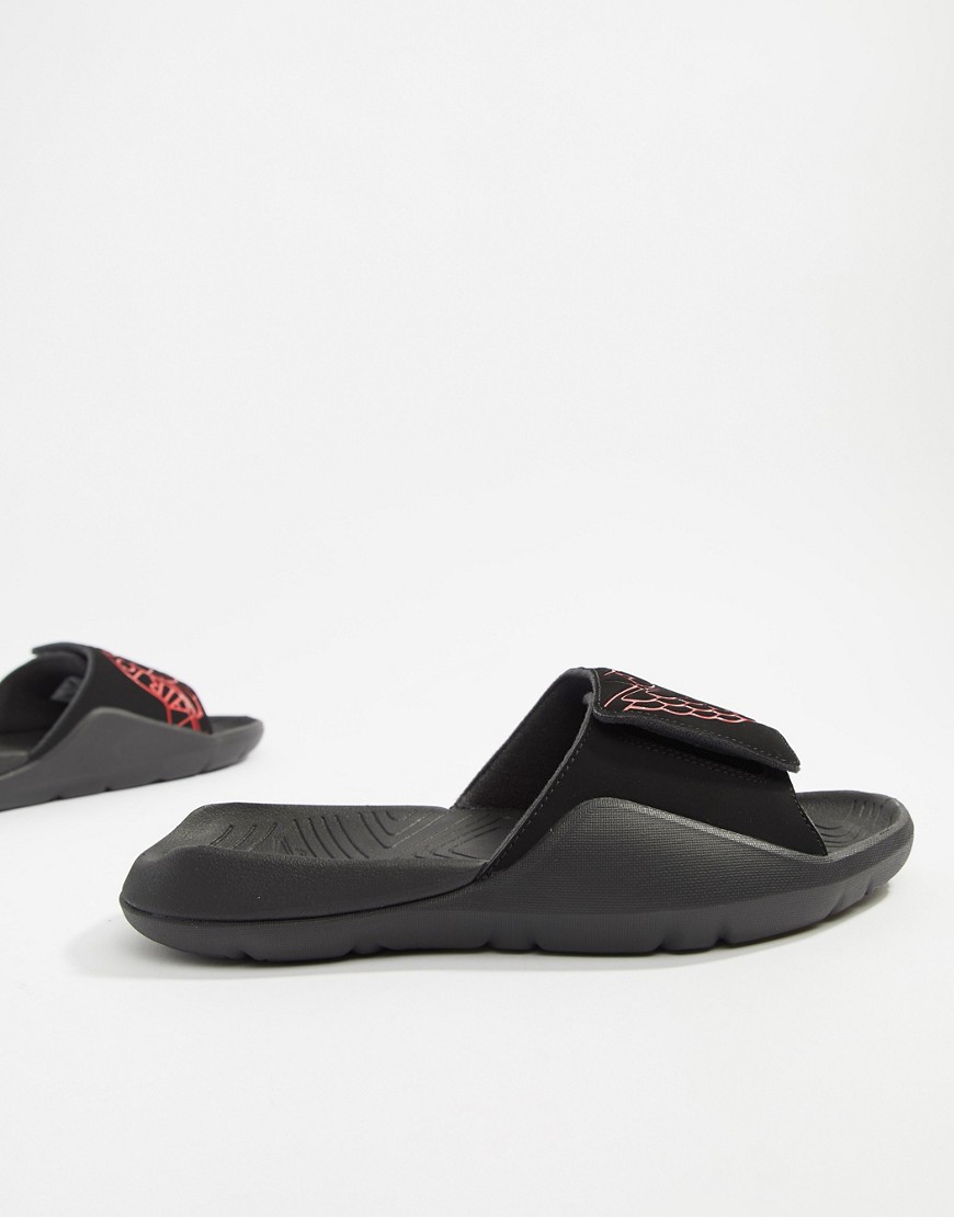 Nike Jordan Hydro 7 Sliders In Black
