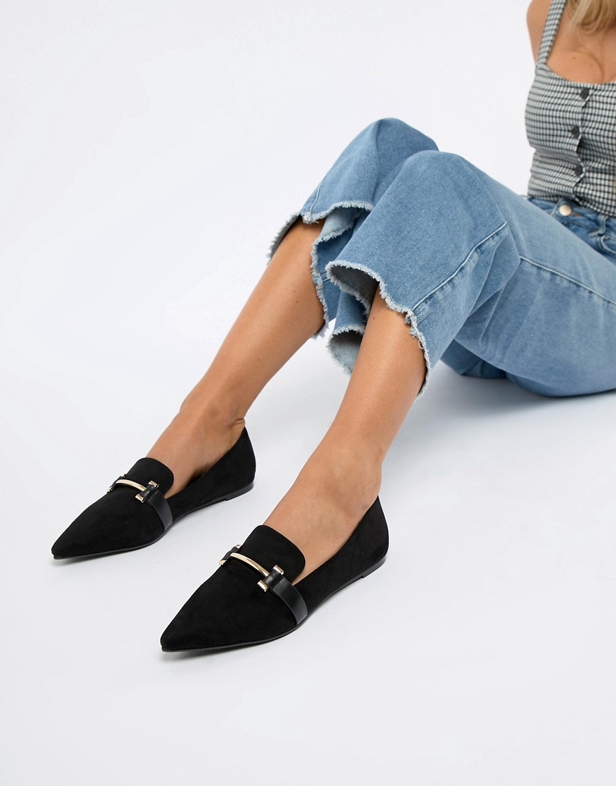 Park Lane Pointed Flat Shoes