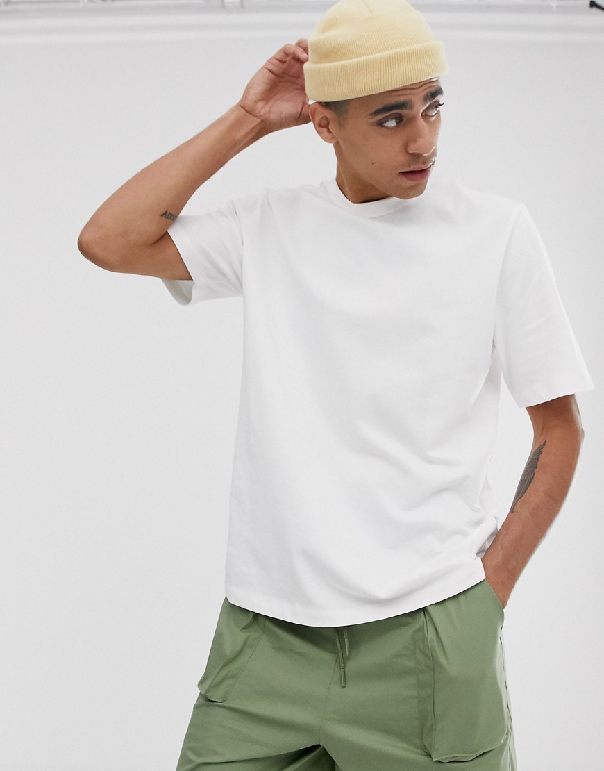 ASOS WHITE loose fit heavyweight t-shirt in white