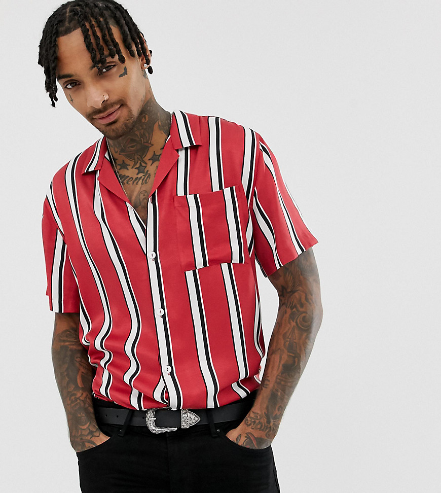 Heart & Dagger stripe shirt