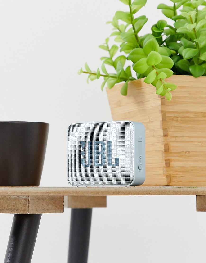 JBL GO 2 speaker in blue