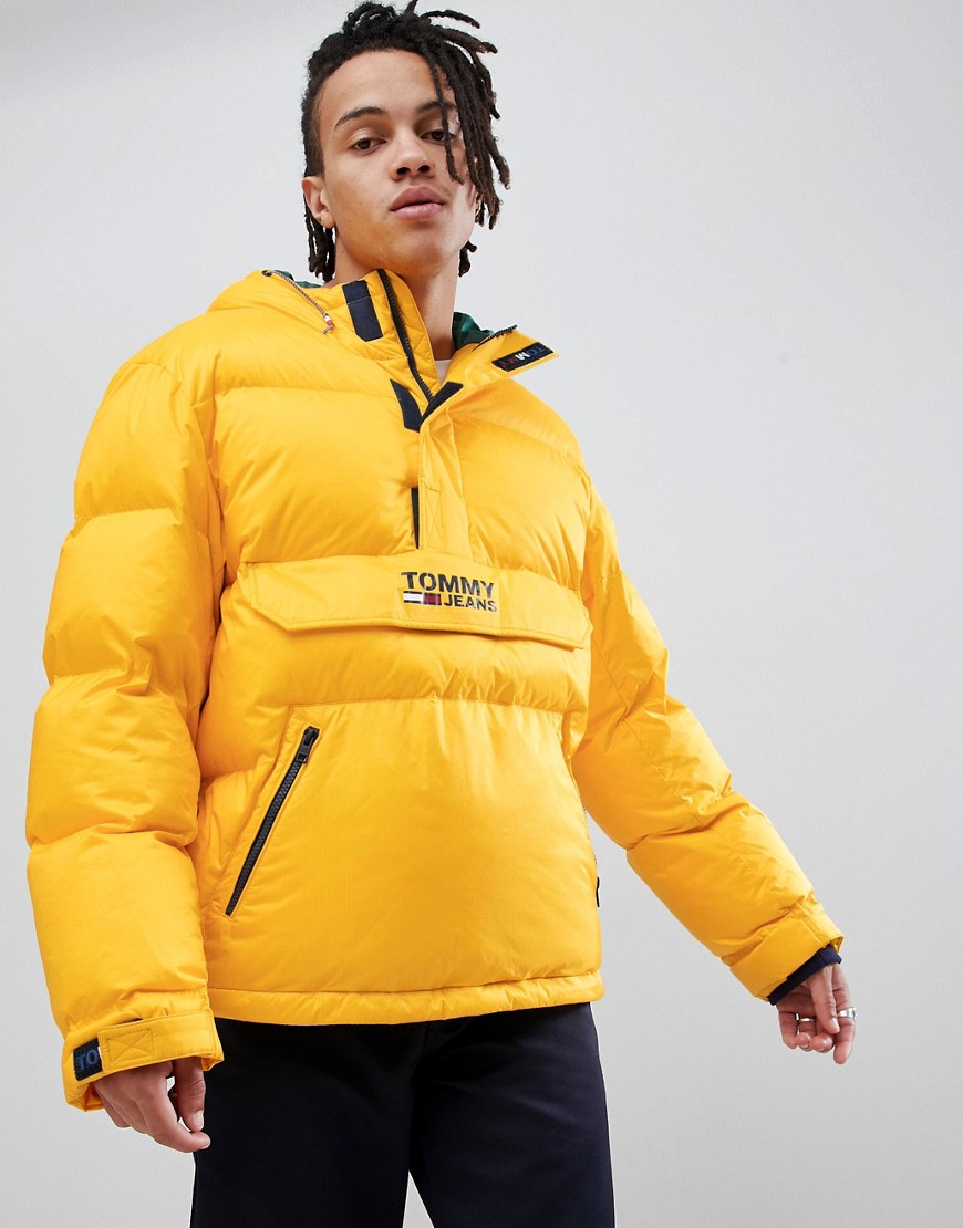 Tommy Jeans Hooded Down Overhead Puffer 