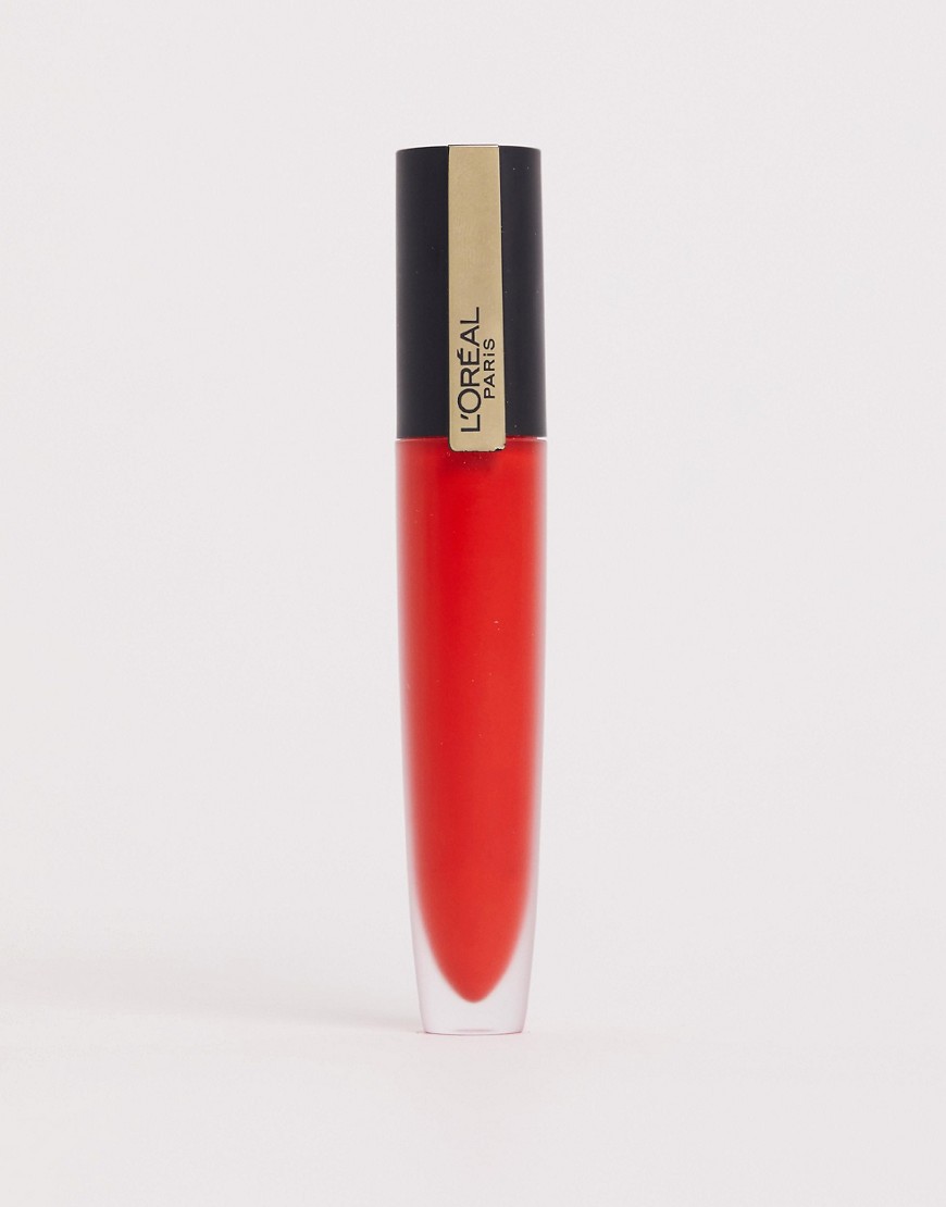 L'Oreal Paris Rouge Signature Matte Liquid Lipstick 113 I Don't