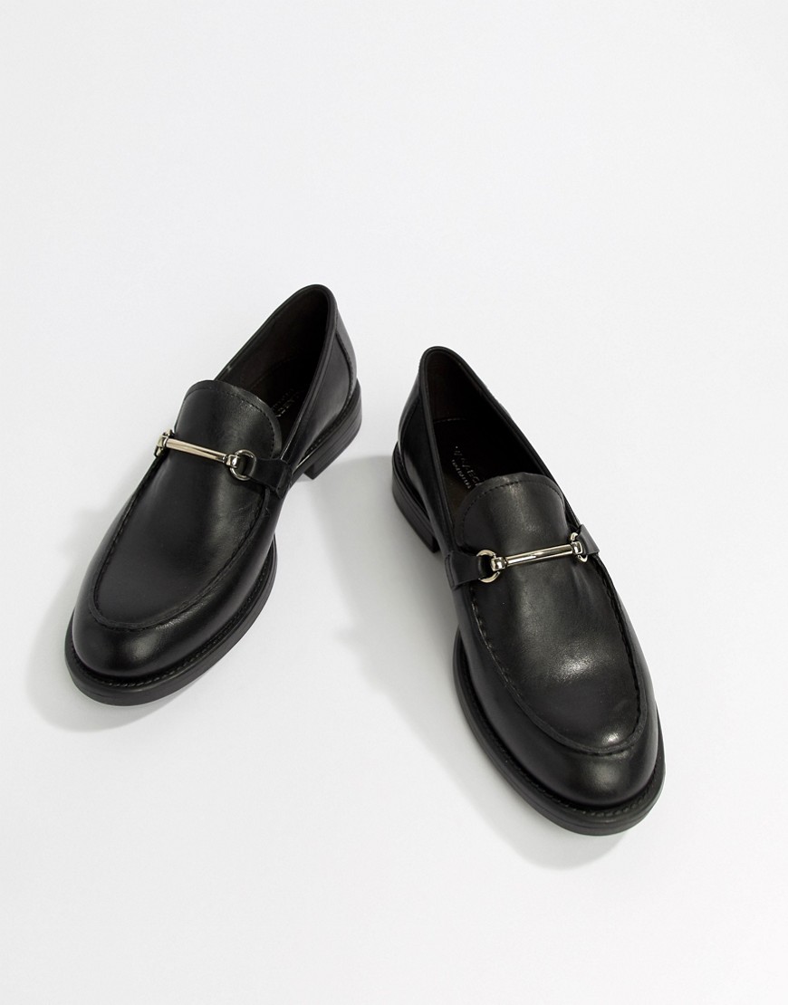Vagabond Amina Leather Loafer with Horse-bit Detail