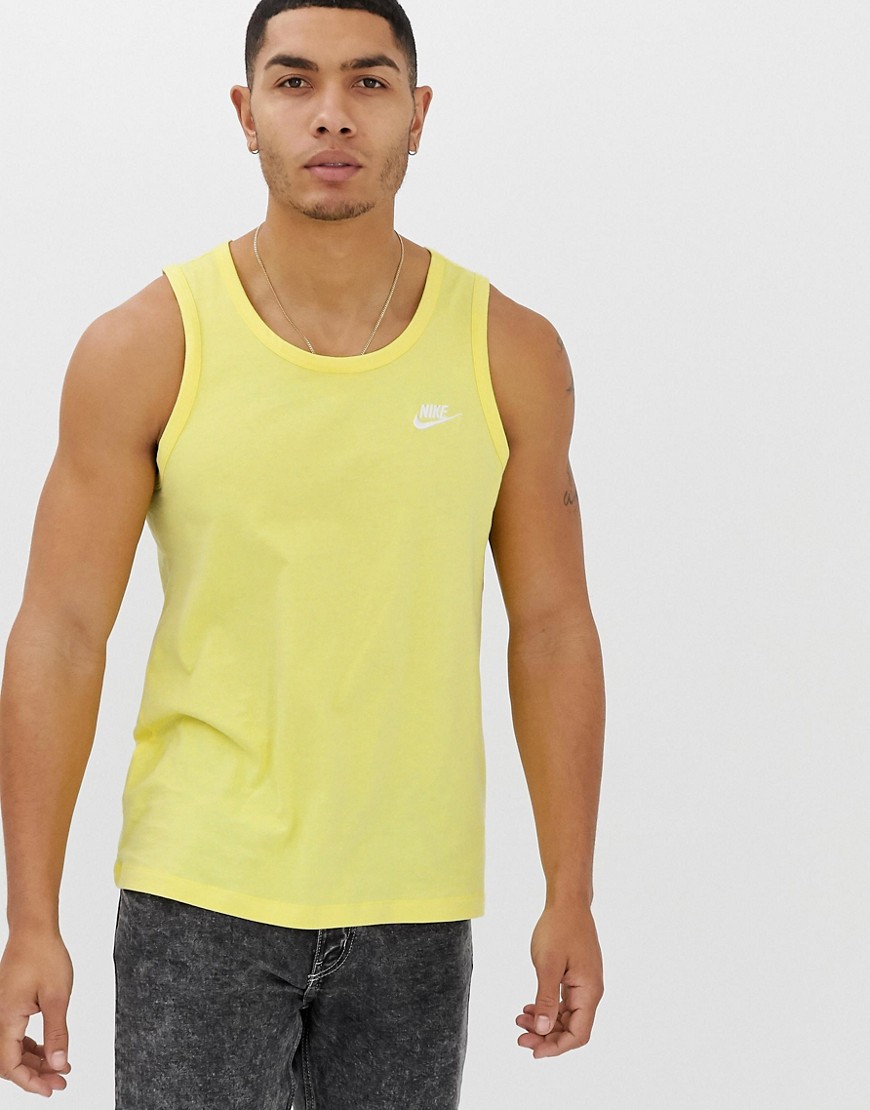 Nike vest in yellow