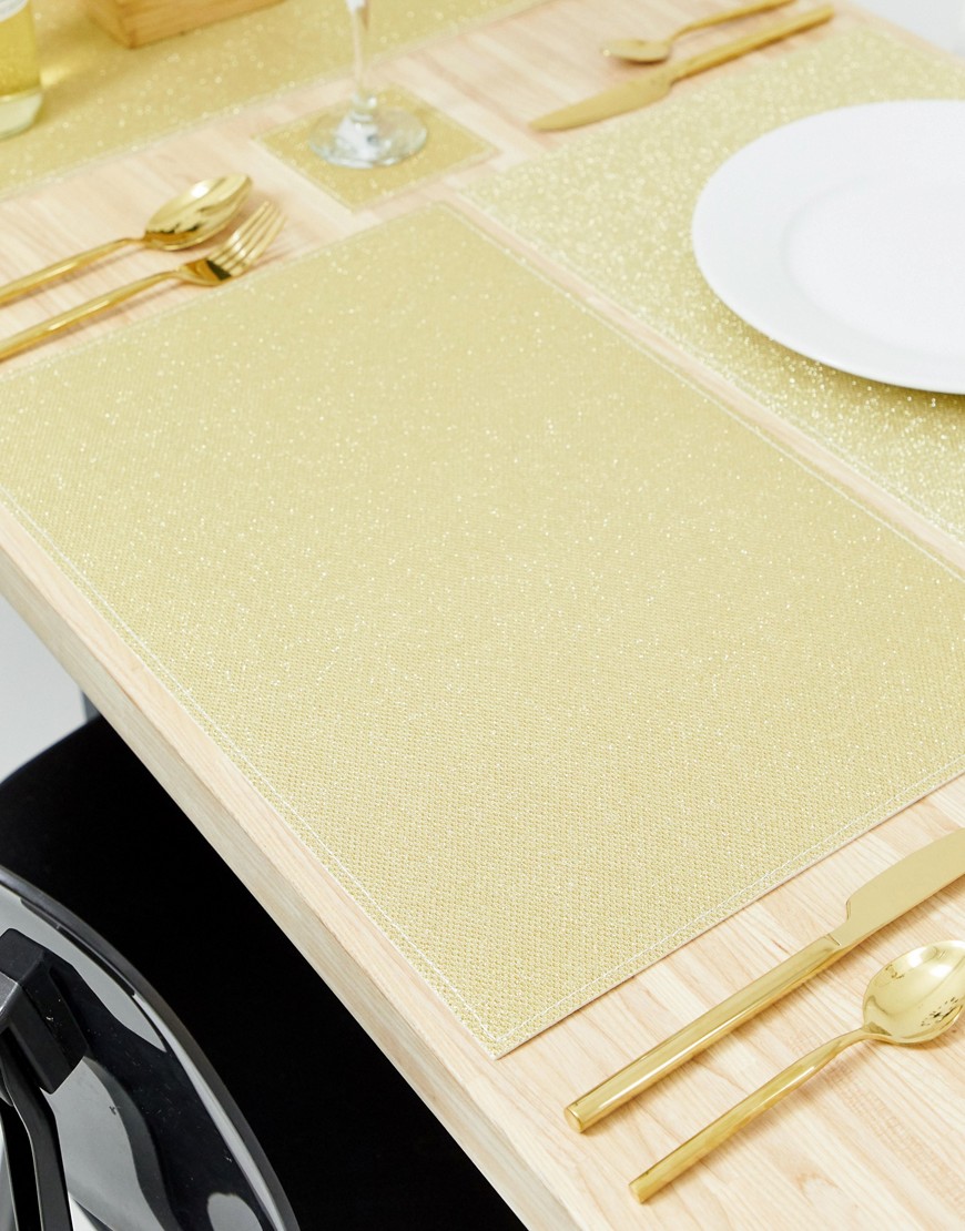 Mimo gold tablemat 4 pack