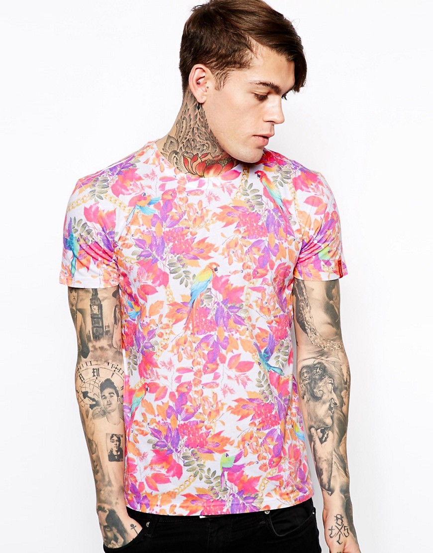 Juice | Juice Floral T-Shirt All Over Print at ASOS