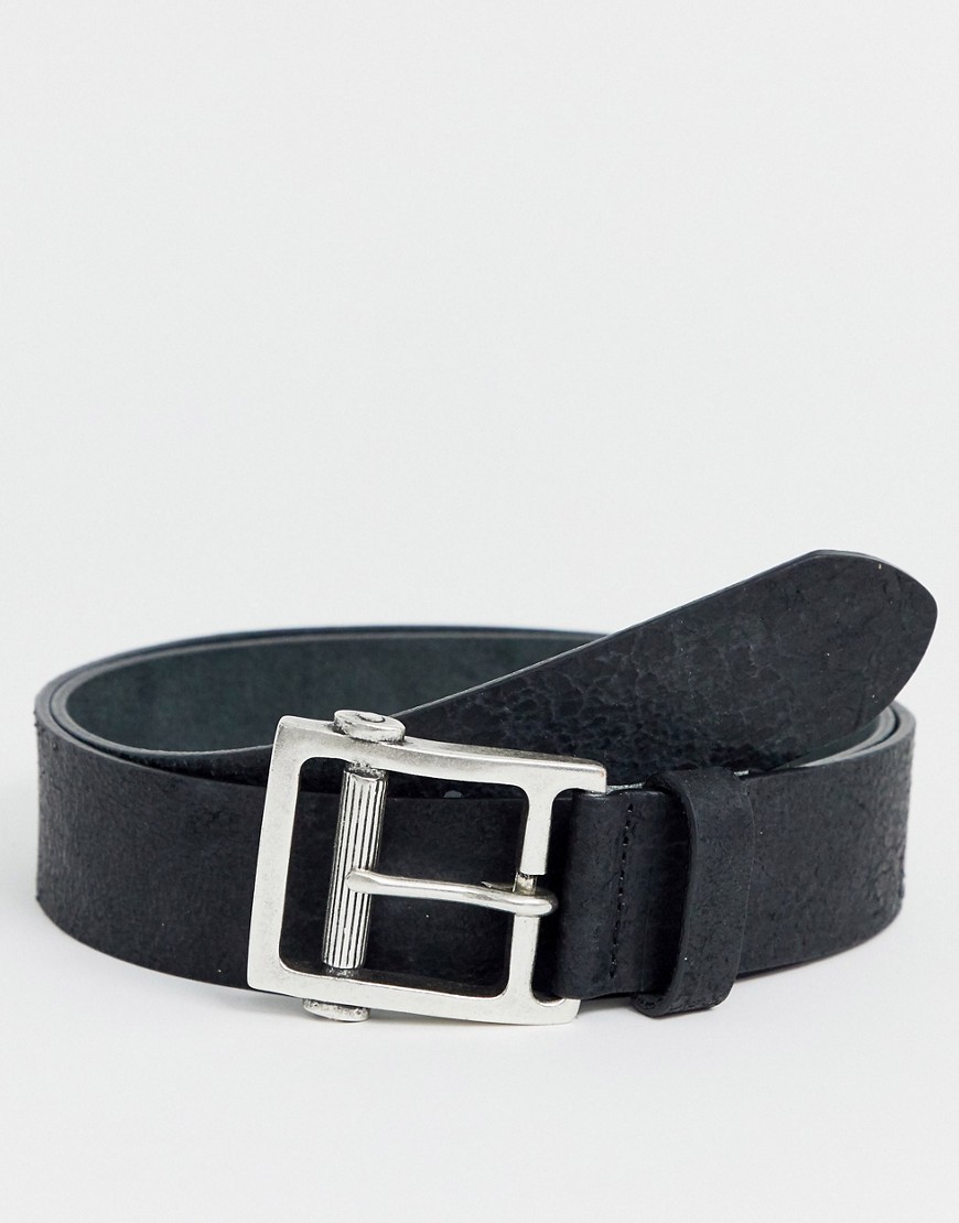 Replay vintage cracked leather belt