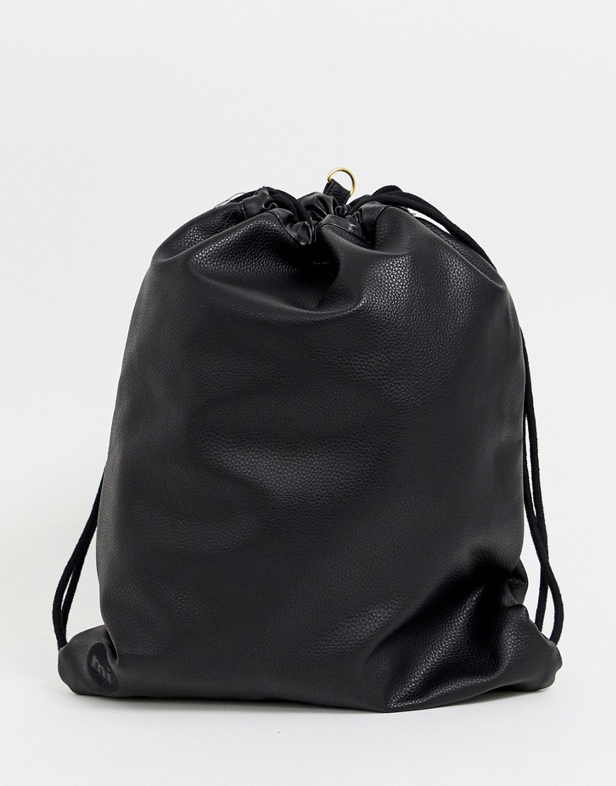 Mi-Pac Tumbled kit bag in black