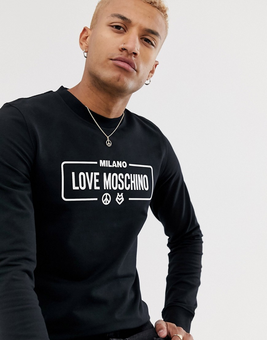Love Moschino logo sweater