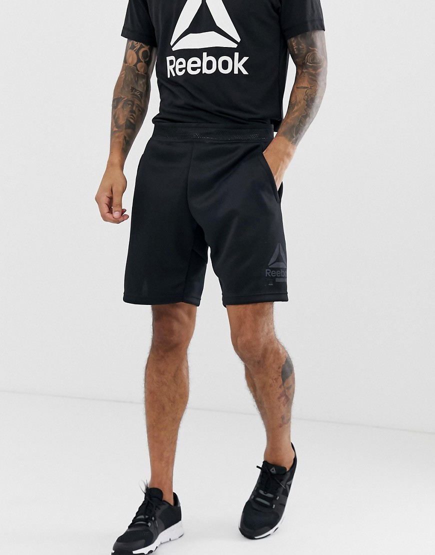 Reebok Training Spacer Shorts In Black