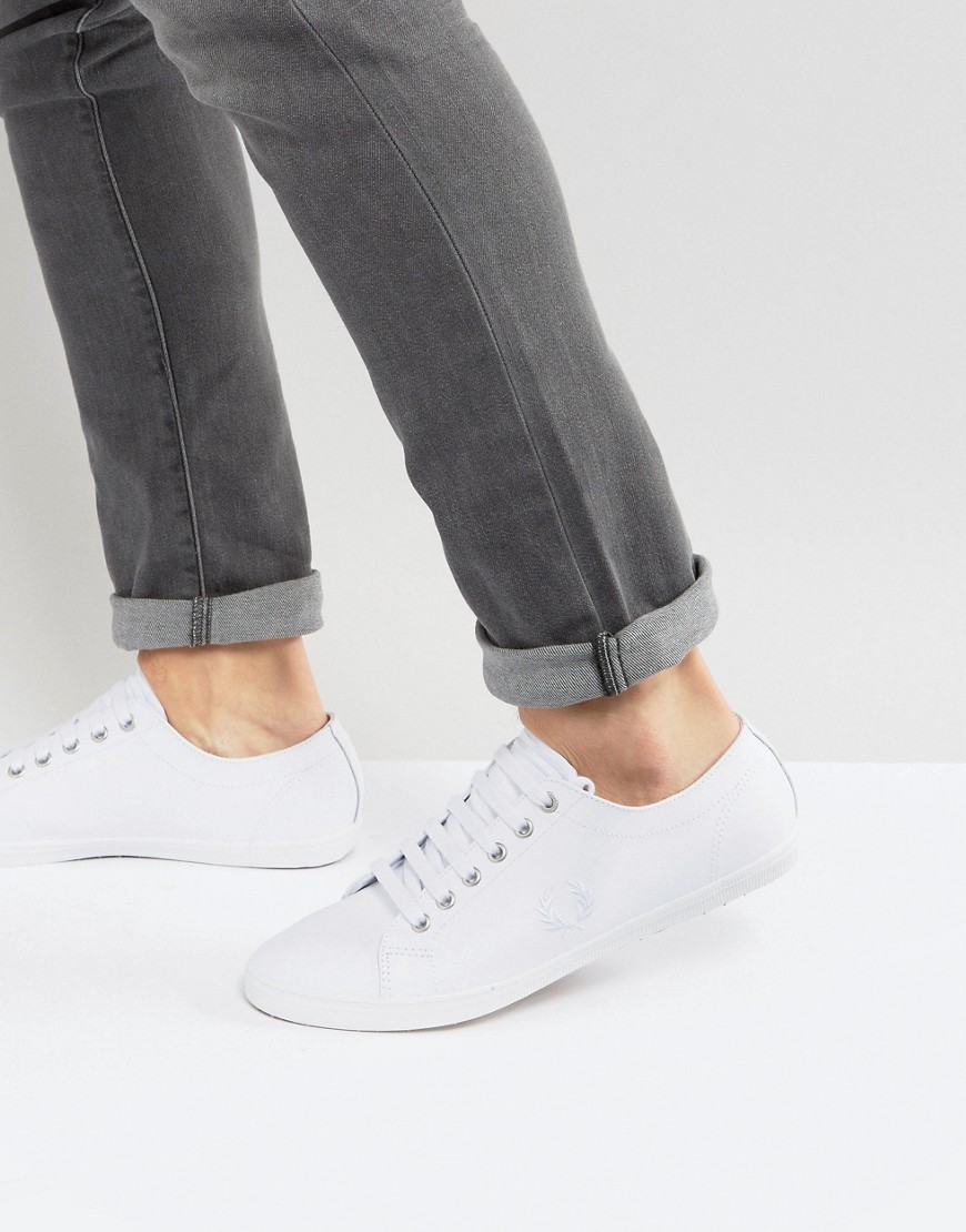 Fred Perry Kingston Leather Plimsolls