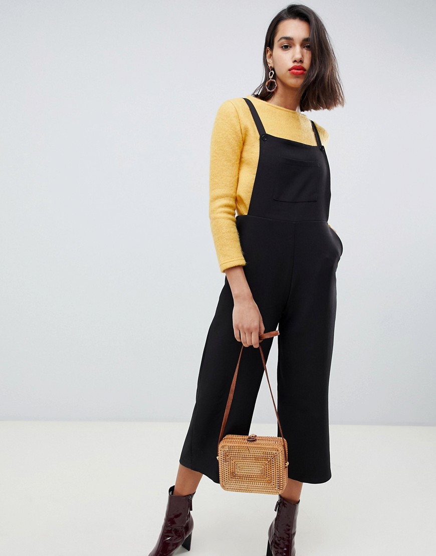 Side Party Lila relaxed dungarees - Black