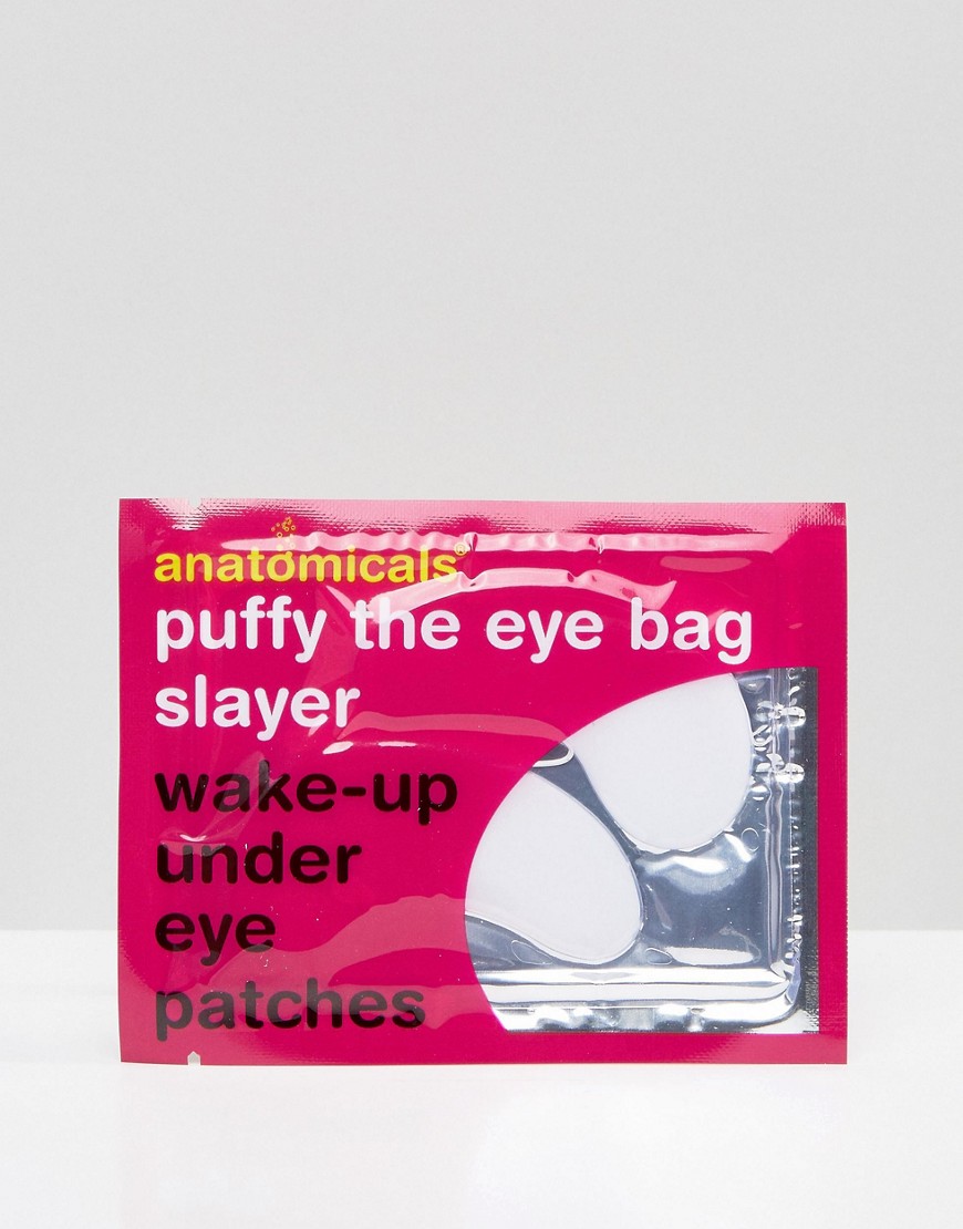 Anatomicals Puffy The Eye Bag Slayer Wake-up Under Eye Patches-no Color