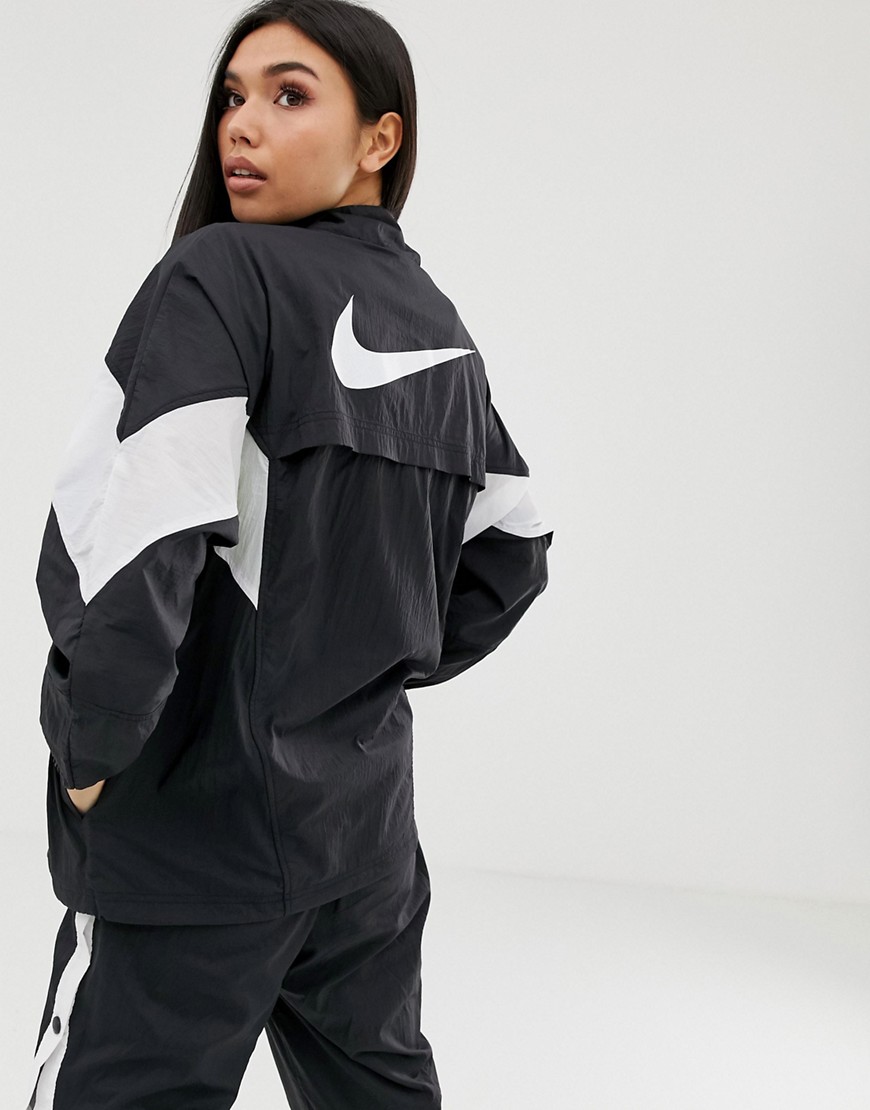 Nike Black Oversized Track Jacket